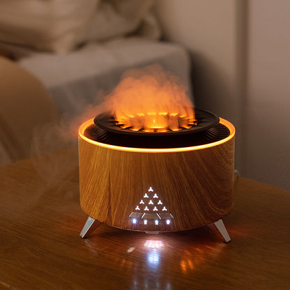 Humidifier  Fire Flame Diffuser With Lights®️