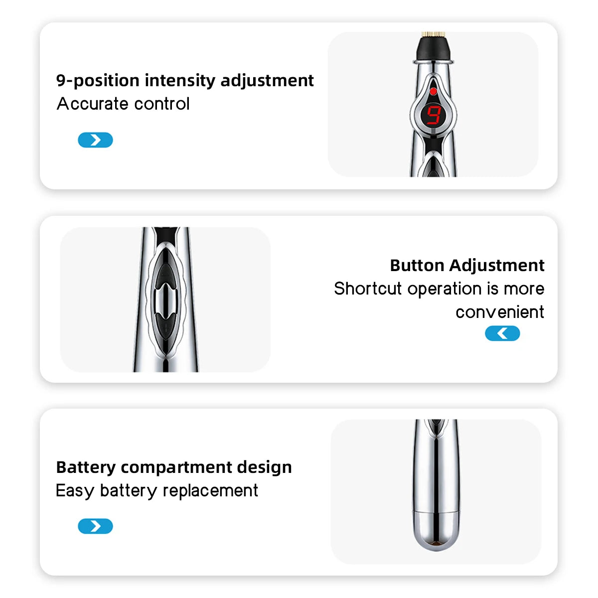 SELECTURA ®️3-in-1 Electric Massager Foot, Neck & Back