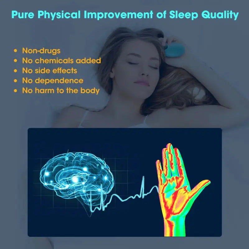 SELECTURA  Intelligent Portable Sleep Assistant Handheld Mini Sleep Assistant Device